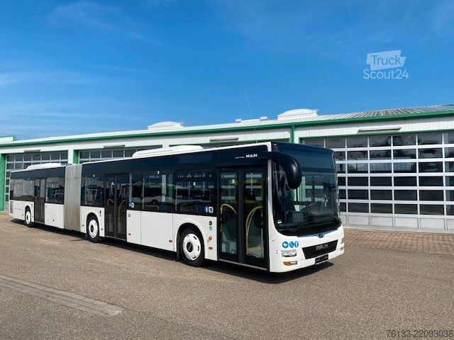 Harmonikas autobuss MAN 2 x Lions City A23