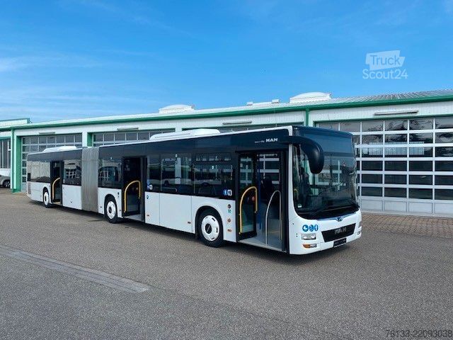 Harmonikas autobuss MAN 2 x Lions City A23