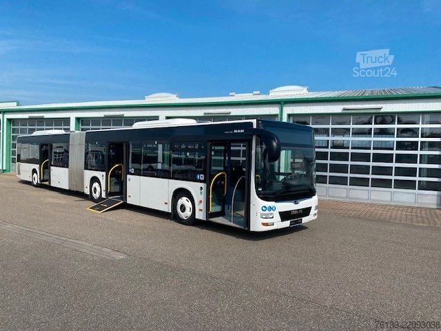 Harmonikas autobuss MAN 2 x Lions City A23