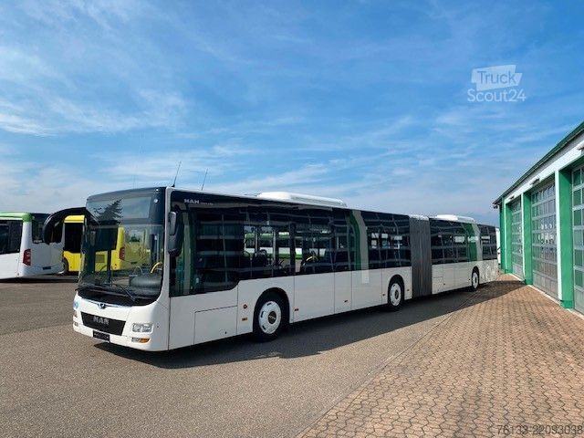 Harmonikas autobuss MAN 2 x Lions City A23