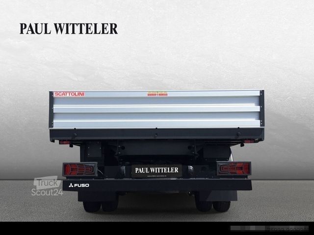 Furgonetka pick-up FUSO eCanter 7C18e M-Batterie Pritschenaufbau / LED