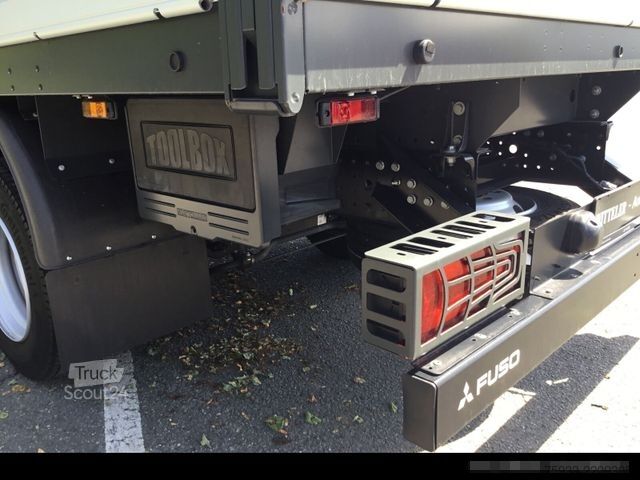 Furgonetka pick-up FUSO eCanter 7C18e M-Batterie Pritschenaufbau / LED