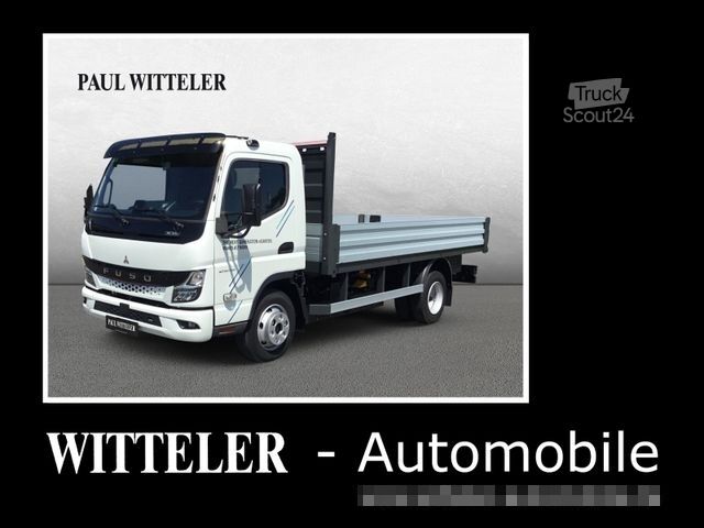 Furgonetka pick-up MITSUBISHI eCanter 7C18e M-Batterie Pritschenaufbau / LED
