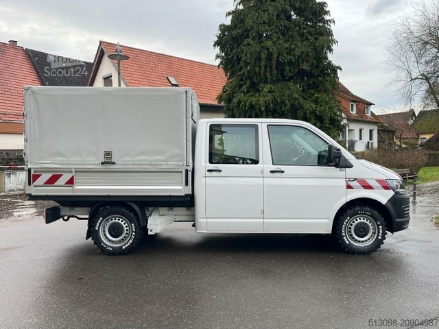Transporter mit Pritsche & Plane VOLKSWAGEN T6 PRITSCHE+PLANE DOKA 4 MOTION OFFROAD REIFEN