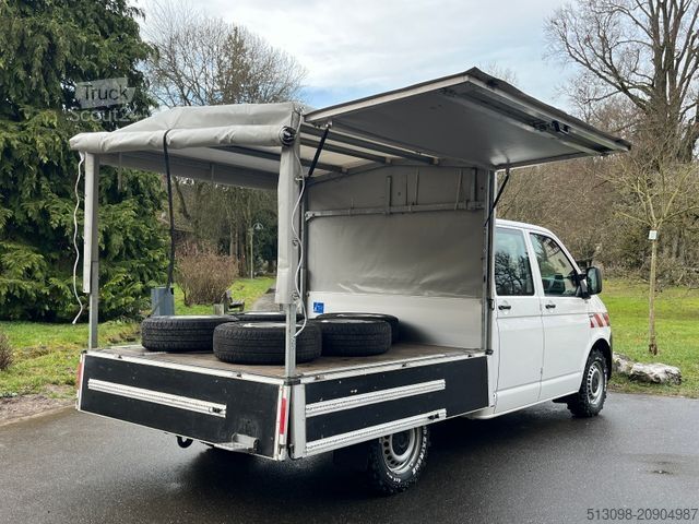 Transporter mit Pritsche & Plane VOLKSWAGEN T6 PRITSCHE+PLANE DOKA 4 MOTION OFFROAD REIFEN