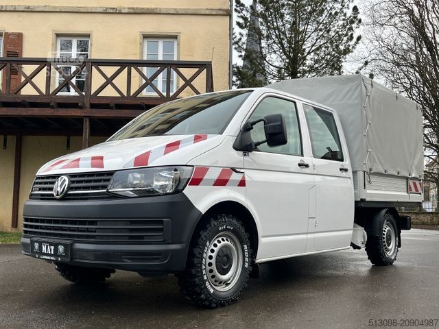 Transporter mit Pritsche & Plane VOLKSWAGEN T6 PRITSCHE+PLANE DOKA 4 MOTION OFFROAD REIFEN