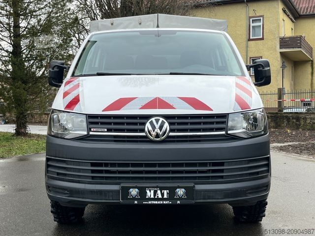 Transporter mit Pritsche & Plane VOLKSWAGEN T6 PRITSCHE+PLANE DOKA 4 MOTION OFFROAD REIFEN