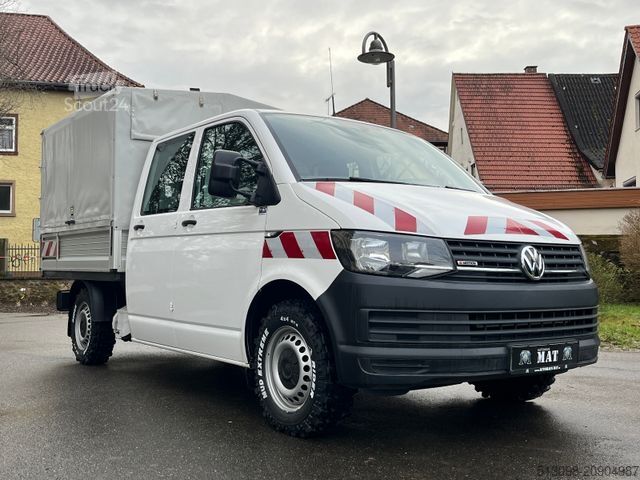 Transporter mit Pritsche & Plane VOLKSWAGEN T6 PRITSCHE+PLANE DOKA 4 MOTION OFFROAD REIFEN