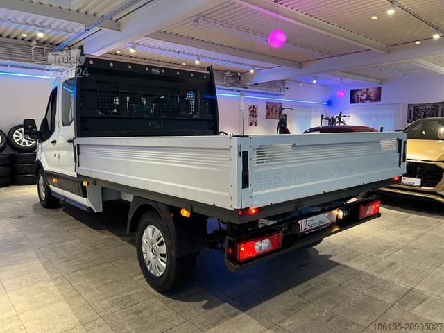 Pick-up bestelwagen FORD Transit DoKa Maxi Pritsche *Klima*Garantie*AHK*