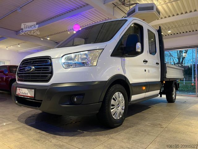 Pick-up bestelwagen FORD Transit DoKa Maxi Pritsche *Klima*Garantie*AHK*