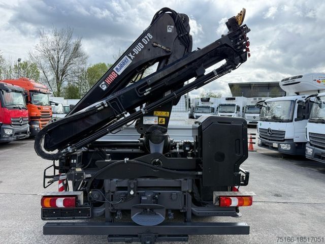 Tre-sidig tippbil MERCEDES-BENZ ATEGO 816 Kipper 2-Seiten*KRAN HIAB X 078*2xAHK