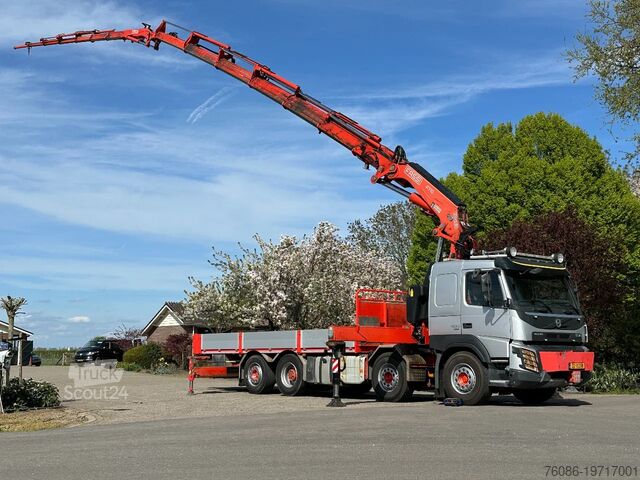 Camião-grua Volvo FMX 500 8X2!!FASSI 71TM!!FLY-JIB!!2017!!EURO6!!...