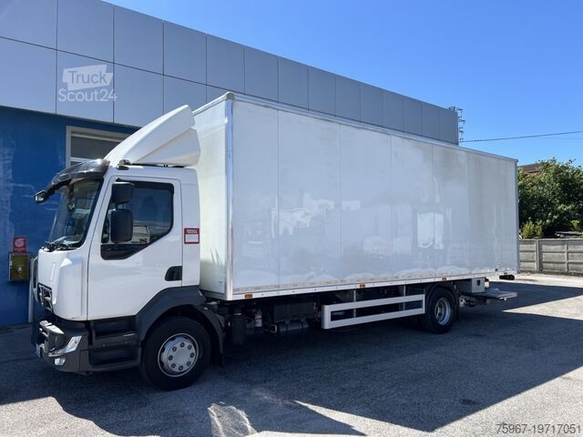 Autocarro con furgone e sponda idraulica Renault D 280