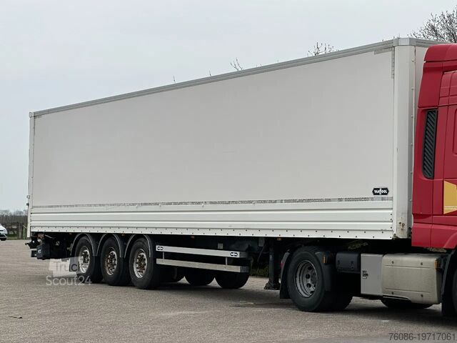 Walizka Van Hool 3 assige kasten trailer LBW/LAADKLEP 2500kg