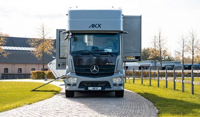 Kamion za prevoz stoke MERCEDES-BENZ ACTROS S  2640 AKX . POP-OUT 7 Pferde