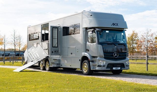 Kamion za prevoz stoke MERCEDES-BENZ ACTROS S  2640 AKX . POP-OUT 7 Pferde