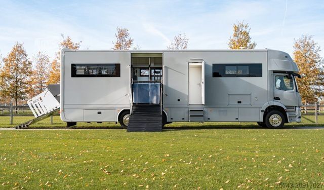 Kamion za prevoz stoke MERCEDES-BENZ ACTROS S  2640 AKX . POP-OUT 7 Pferde