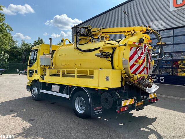 Veículo de aspiração Renault Midlum 210.15 Kolkenzuiger Just 182.847 km!