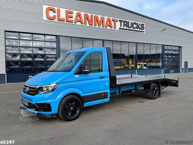 Fourgon porte-voitures Volkswagen Crafter 35 2.0 TDI met Nieuwe Oprijcarrosserie