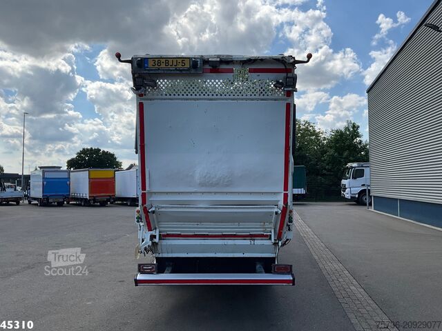 Abfallsammelfahrzeug Ginaf C 3128 NF Euro 6 Hiab 21 Tonmeter laadkraan Jus...