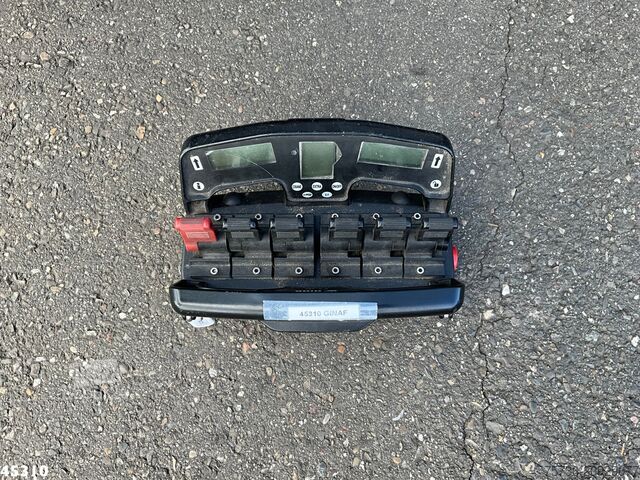 Abfallsammelfahrzeug Ginaf C 3128 NF Euro 6 Hiab 21 Tonmeter laadkraan Jus...