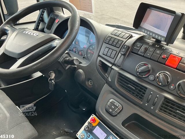 Abfallsammelfahrzeug Ginaf C 3128 NF Euro 6 Hiab 21 Tonmeter laadkraan Jus...