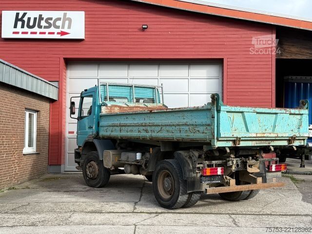 Tresidig tipplastbil MERCEDES-BENZ 1823K 3-Seiten Kipper, PMK 2 grüne Plakette