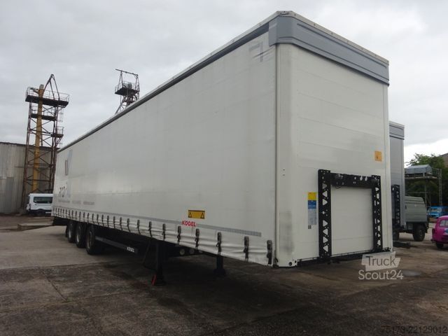 Otevřený návěs s plachtou KÖGEL Euro Trailer Mega Curtainslider