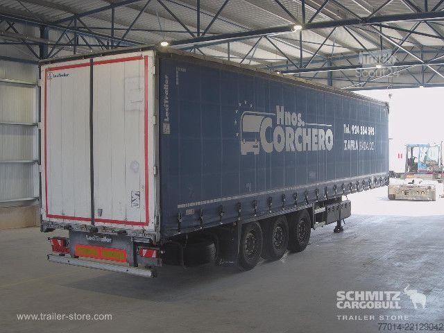 Åpen semitrailer med presenning Leci Trailer Curtainsider Standard
