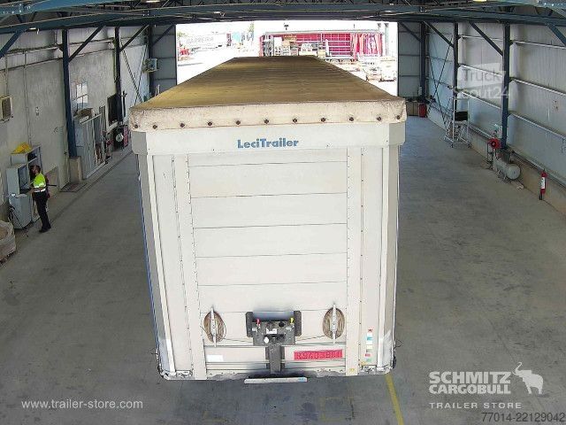 Åpen semitrailer med presenning Leci Trailer Curtainsider Standard