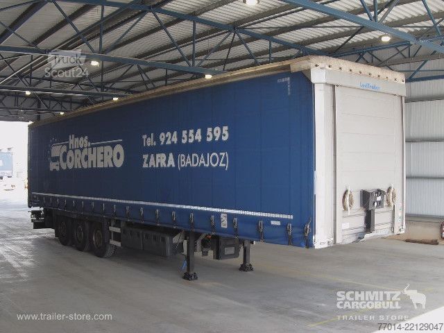 Åpen semitrailer med presenning Leci Trailer Curtainsider Standard