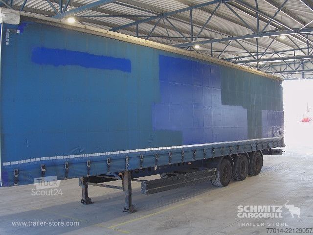 Відкритий напівпричіп з тентом Berger Curtainsider Standard