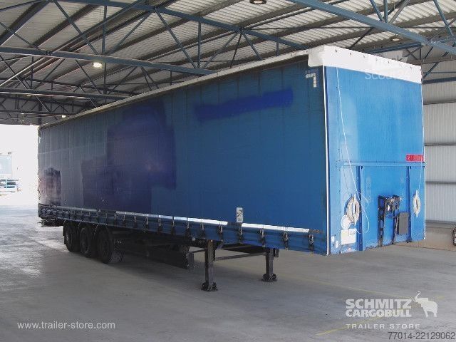 Відкритий напівпричіп з тентом Berger Curtainsider Standard