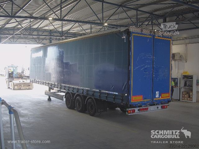 Відкритий напівпричіп з тентом Berger Curtainsider Standard
