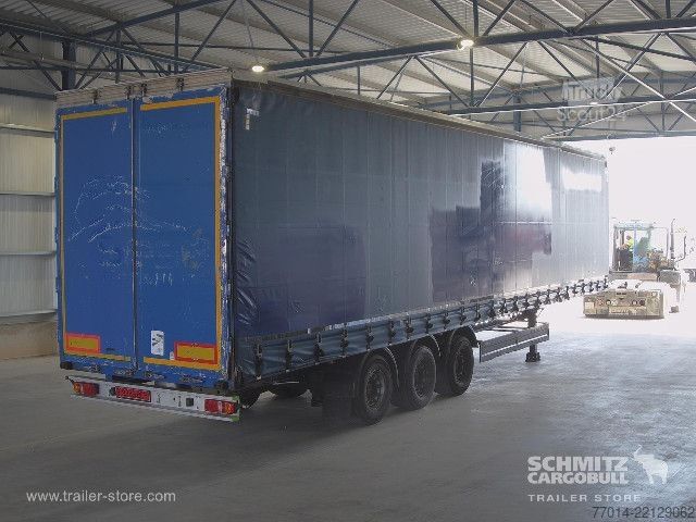 Відкритий напівпричіп з тентом Berger Curtainsider Standard