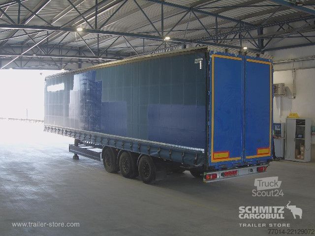 Відкритий напівпричіп з тентом Berger Curtainsider Standard