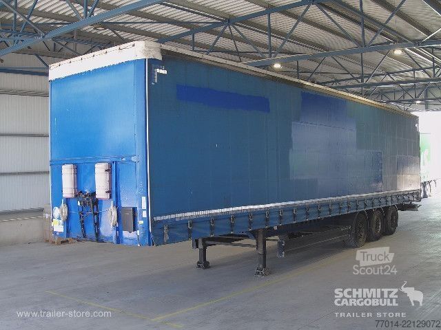 Відкритий напівпричіп з тентом Berger Curtainsider Standard