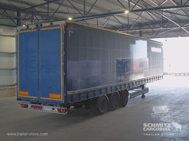 Відкритий напівпричіп з тентом Berger Curtainsider Standard