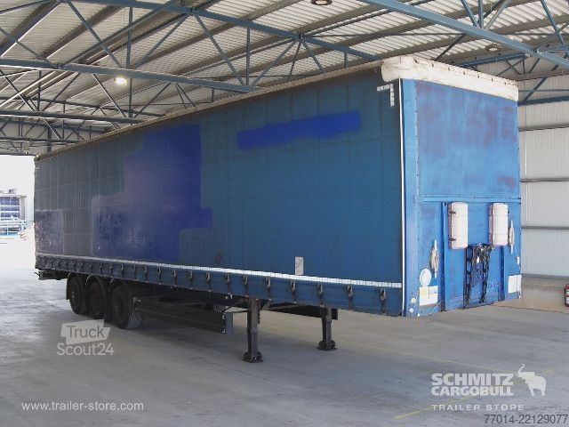 Відкритий напівпричіп з тентом Berger Curtainsider Standard