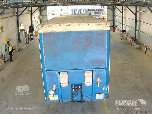 Відкритий напівпричіп з тентом Berger Curtainsider Standard