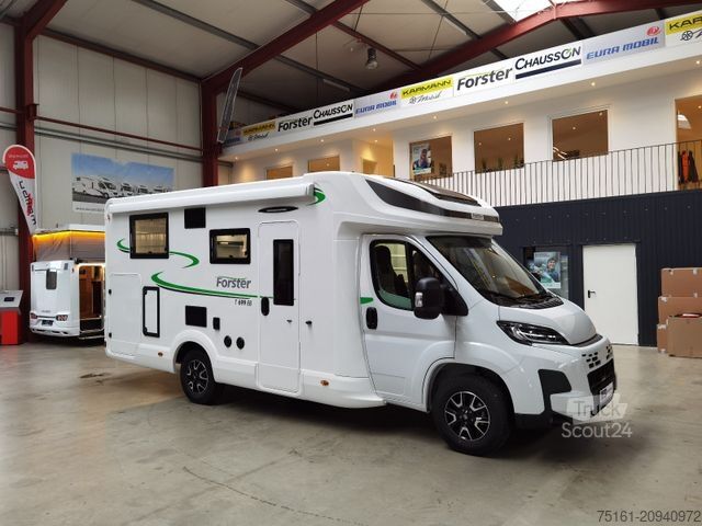 Autorulotă semi-integrată FORSTER T 699 EB /-2025-/ 140PS/ EINZELBETTEN & HUBBETT