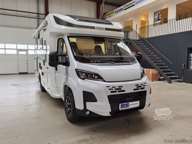 Autorulotă semi-integrată FORSTER T 699 EB /-2025-/ 140PS/ EINZELBETTEN & HUBBETT