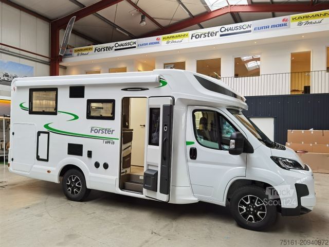 Autorulotă semi-integrată FORSTER T 699 EB /-2025-/ 140PS/ EINZELBETTEN & HUBBETT