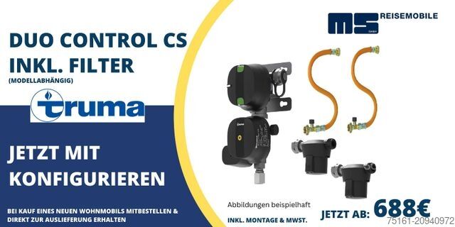 Autorulotă semi-integrată FORSTER T 699 EB /-2025-/ 140PS/ EINZELBETTEN & HUBBETT