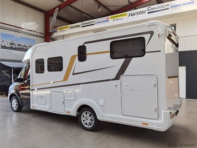Halvintegreret autocamper EURAMOBIL PROFILA T 726 EF / -2025-/RAUMBAD & EINZELBETTEN