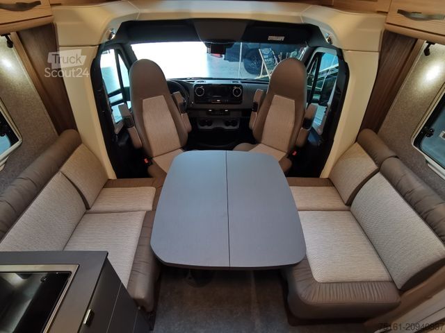 Halvintegreret autocamper EURAMOBIL PROFILA T 726 EF / -2025-/RAUMBAD & EINZELBETTEN