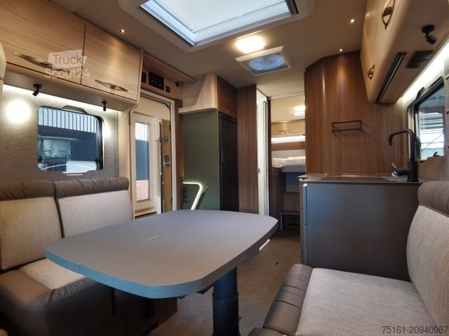 Halvintegreret autocamper EURAMOBIL PROFILA T 726 EF / -2025-/RAUMBAD & EINZELBETTEN