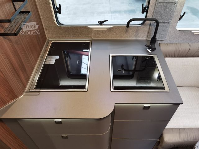 Halvintegreret autocamper EURAMOBIL PROFILA T 726 EF / -2025-/RAUMBAD & EINZELBETTEN