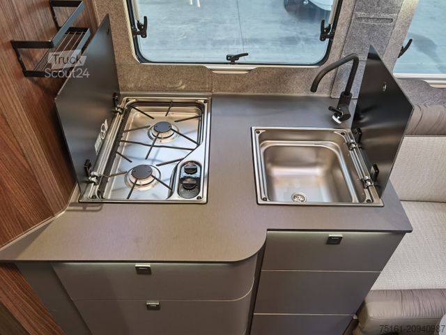 Halvintegreret autocamper EURAMOBIL PROFILA T 726 EF / -2025-/RAUMBAD & EINZELBETTEN