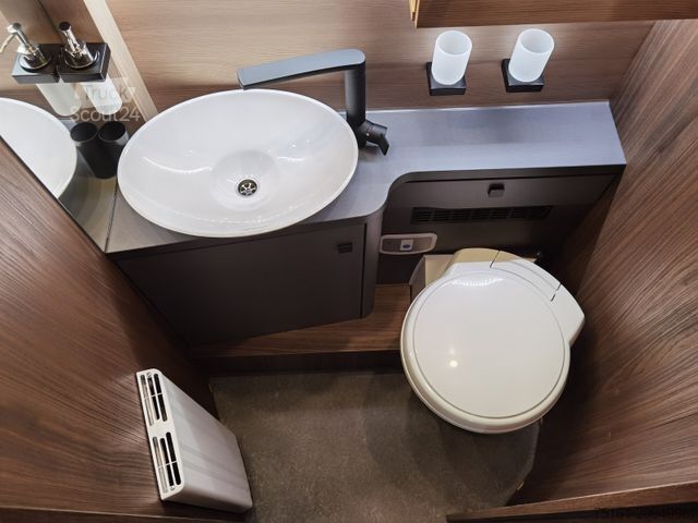 Halvintegreret autocamper EURAMOBIL PROFILA T 726 EF / -2025-/RAUMBAD & EINZELBETTEN